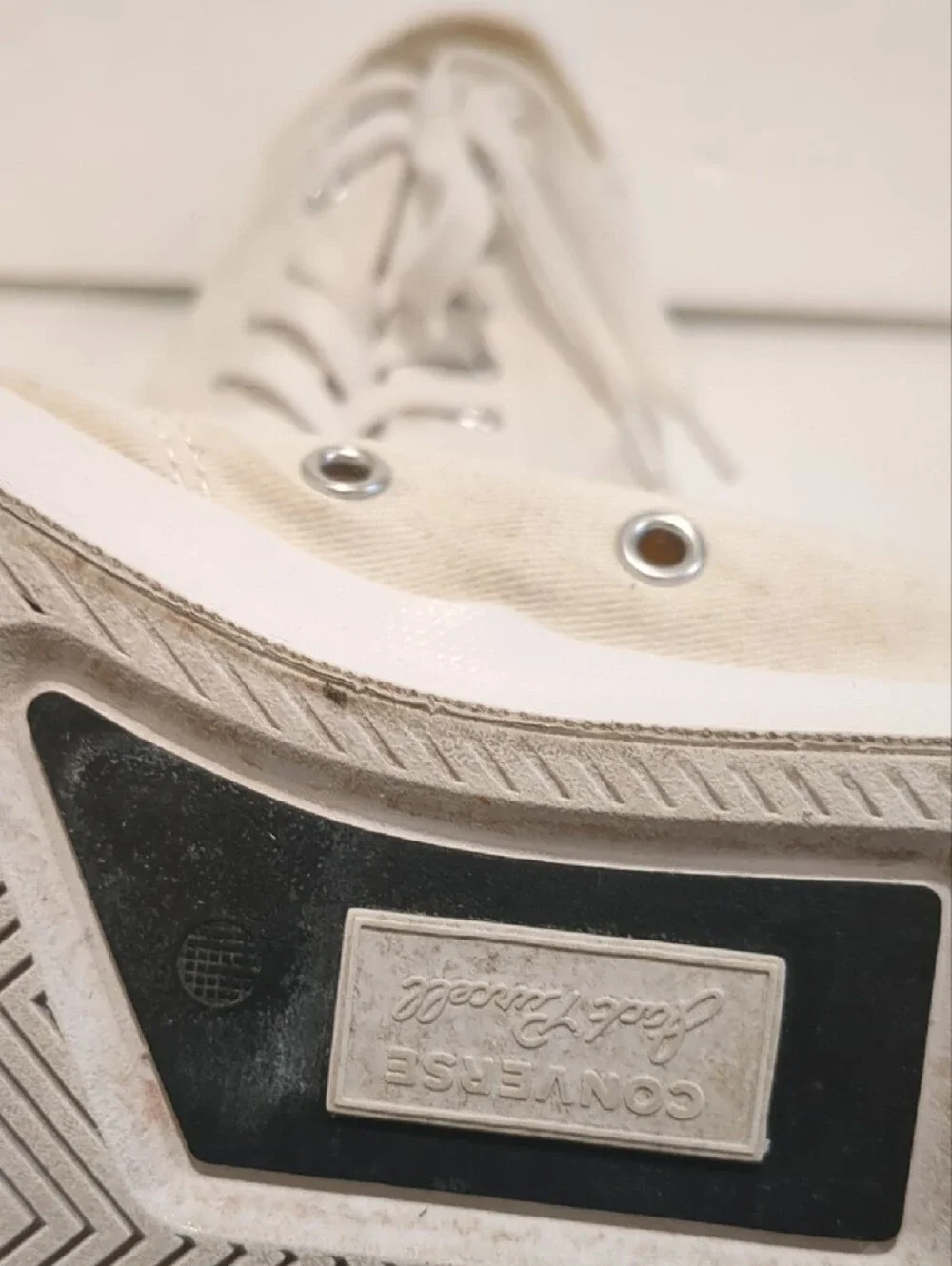 Converse x Jack Purcell Low Top White Canvas Sneakers Shoes